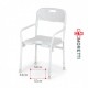 Scaun de baie pliabil ajustabil in inaltime MRS826