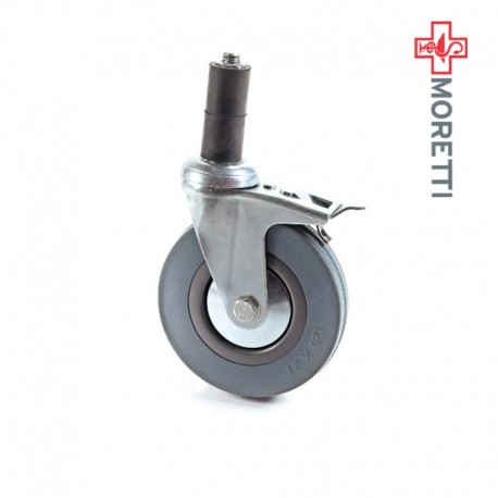MPR050 - Kit 4 roti cu frana Ø 12,5 cm