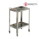Carucior rastel din inox pentru instrumentar MORETTI - MMO234