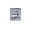 Carucior rastel din inox pentru instrumentar - M601051