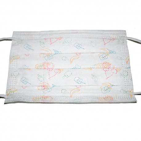 Masca protectie copii, set 30 buc.