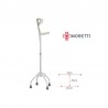 Baston tetrapod cu maner sprijin pe cot, baza larga - RP722