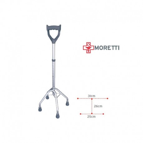 Baston tetrapod cu maner inchis, baza ingusta - RP724