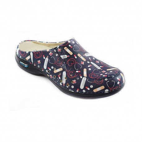 Saboti medicali din piele naturala, lavabili, Nursingcare Wash'Go Berlin, Health 03