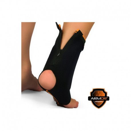 Glezniera - Orteza glezna cu banda incrucisata (pentru ligamente), inchidere fermoar - ARA2402A